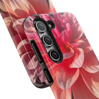 Flower Phone Case, Tough Phone Cases for Nature Lovers, Floral Phone Cover, Echinacea Floral Design, Gift for Plant Lovers