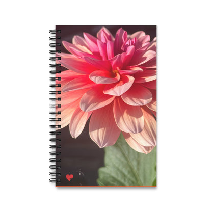 Floral Spiral Journal | Nature-Inspired Notebook for Creative Writing, Floral Gifts, Journaling, Eco-Friendly Stationery, Art Lovers