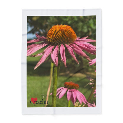 Vibrant Floral Arctic Fleece Blanket | Cozy Throw, Home Decor, Gift for Her, Picnic Blanket, Nature Lover's Accessory