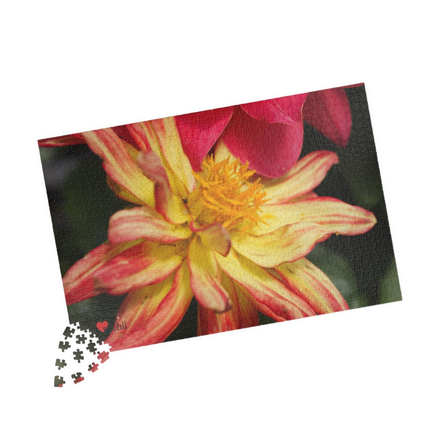 Floral Themed Puzzle - Jigsaw for Relaxation and Fun