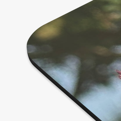 Floral Mouse Pad | Nature Desk Accessory, Flower Office Gift, Spring Decor, Ergonomic Mousepad, Floral Home Office Must-Have