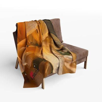 Vibrant Floral Arctic Fleece Blanket | Cozy Throw, Home Decor, Gift for Her, Picnic Blanket, Nature Lover's Accessory