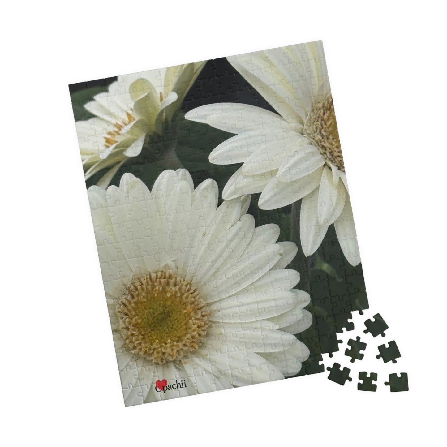 Whispers of White Puzzle - 110, 252, 520, 1014-Piece Options