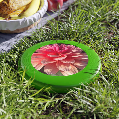 Floral Frisbee with Nature Design - Perfect for Outdoor Fun, Gifts for Friends, Summer Activities, Garden Parties, Recreational Play