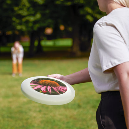 Floral Frisbee with Nature Design - Perfect for Outdoor Fun, Gifts for Friends, Summer Activities, Garden Parties, Recreational Play