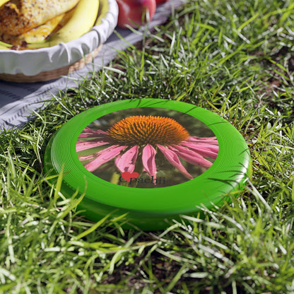 Floral Frisbee with Nature Design - Perfect for Outdoor Fun, Gifts for Friends, Summer Activities, Garden Parties, Recreational Play