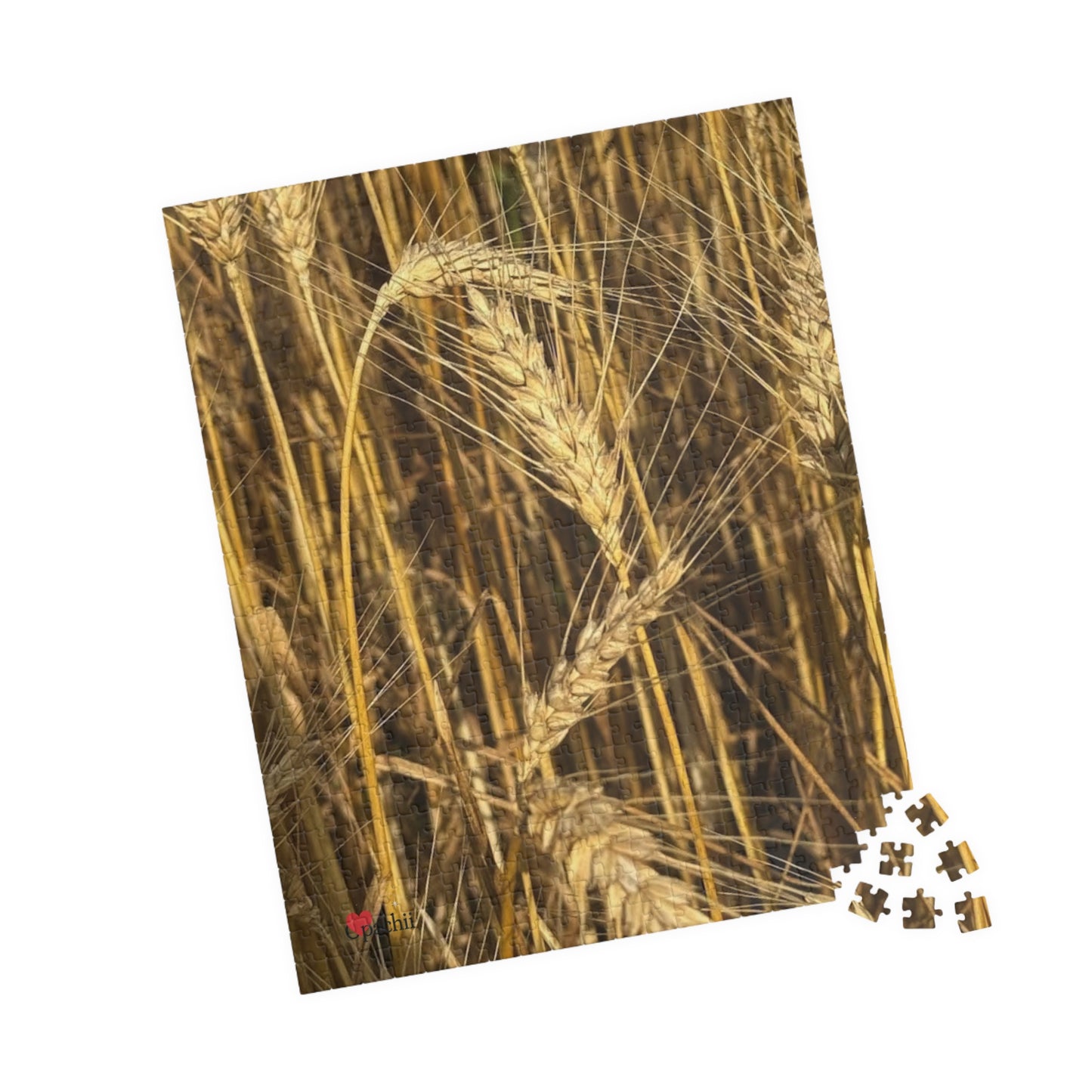 Wheat Field Puzzle - Nature Scene for Relaxation and Family Fun