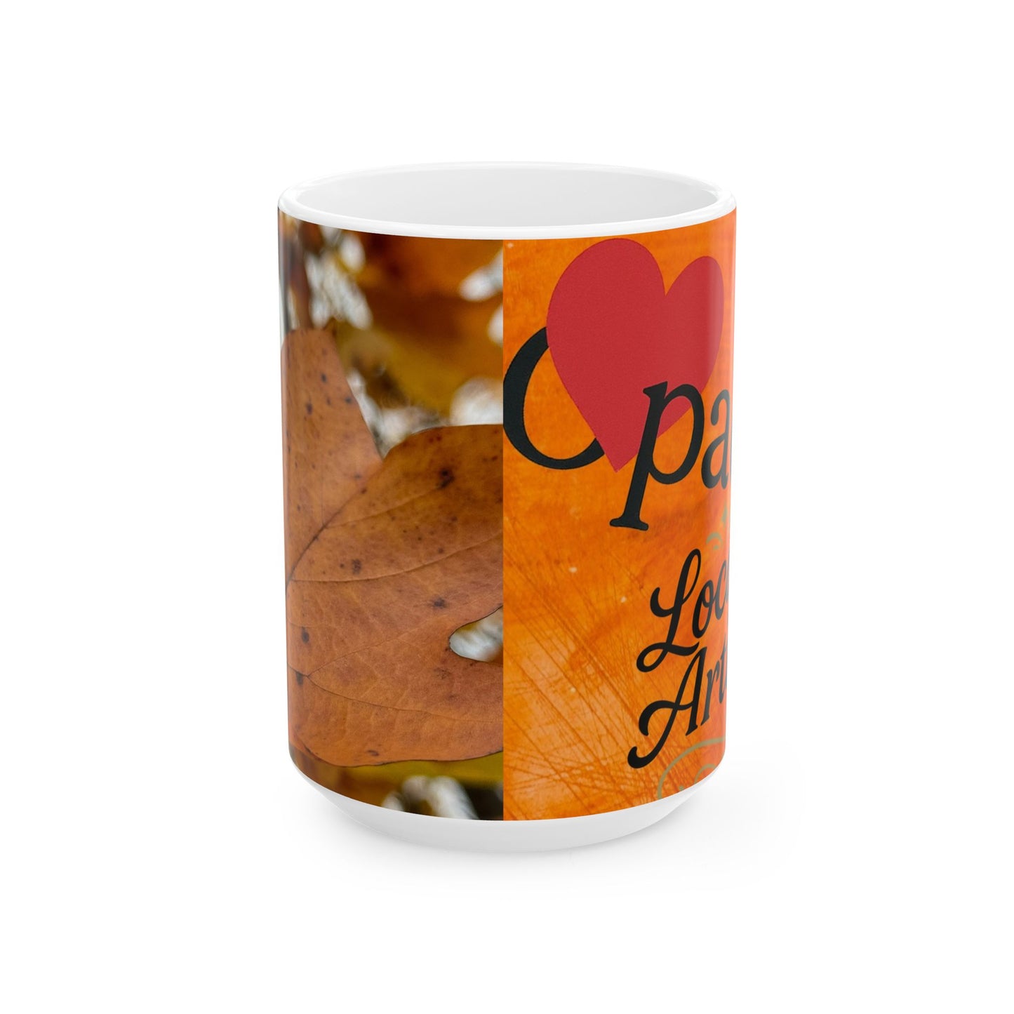 🍁Golden Pause Ceramic Mug
