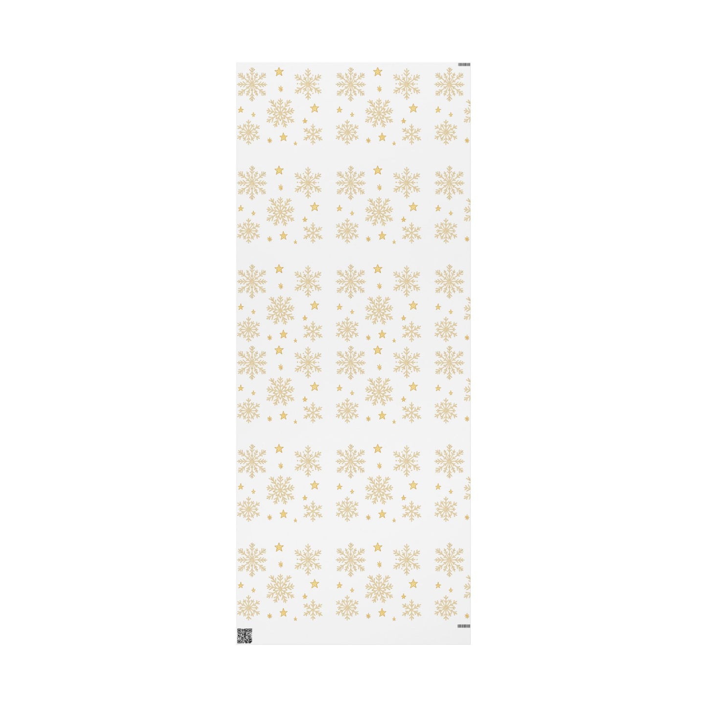 Elegant Snowflake Wrapping Paper - Perfect for Winter Celebrations