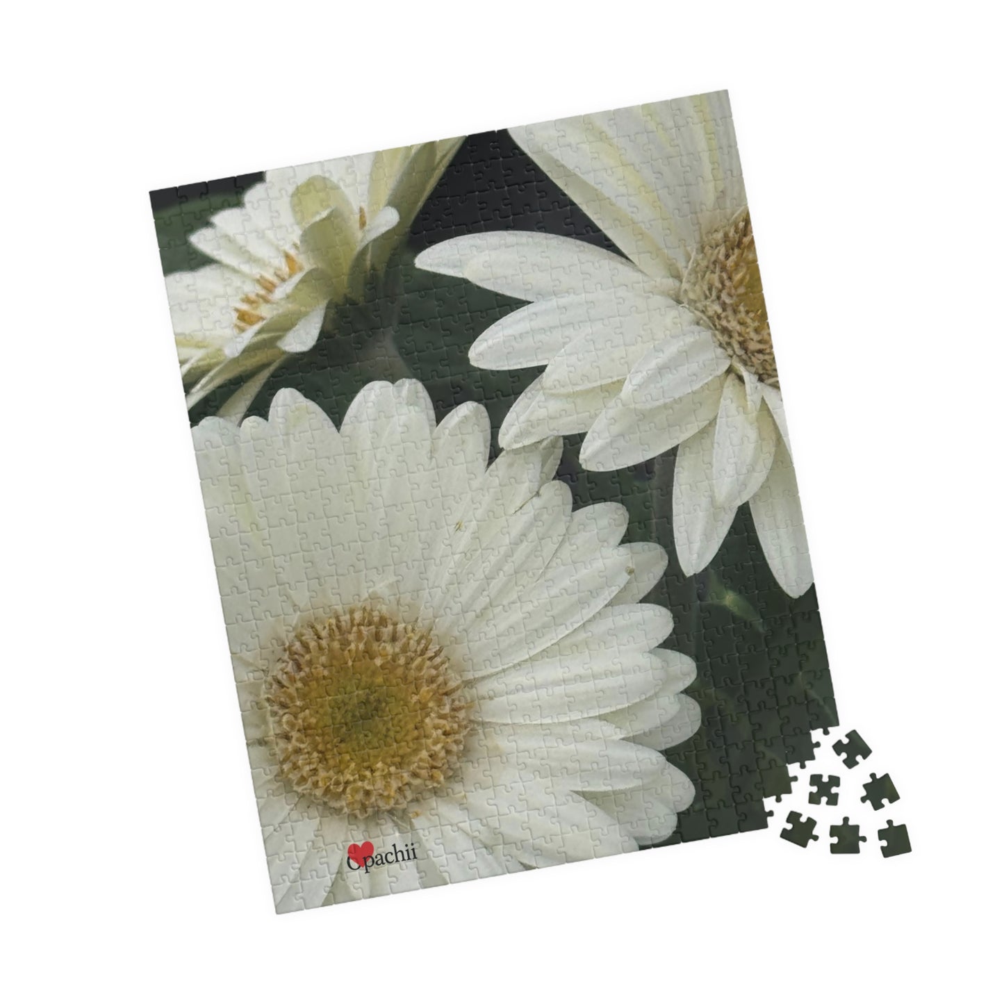 Whispers of White Puzzle - 110, 252, 520, 1014-Piece Options