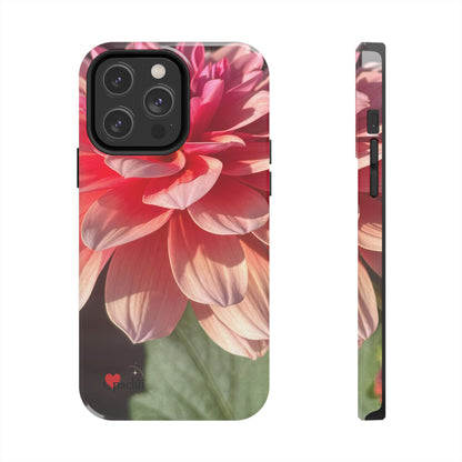 Flower Phone Case, Tough Phone Cases for Nature Lovers, Floral Phone Cover, Echinacea Floral Design, Gift for Plant Lovers