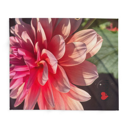 Vibrant Floral Arctic Fleece Blanket | Cozy Throw, Home Decor, Gift for Her, Picnic Blanket, Nature Lover's Accessory