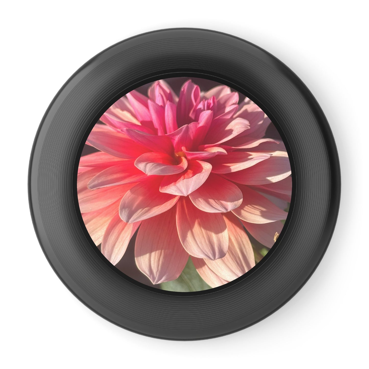 Floral Frisbee with Nature Design - Perfect for Outdoor Fun, Gifts for Friends, Summer Activities, Garden Parties, Recreational Play