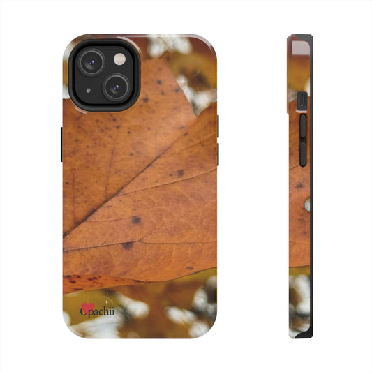 🍁 Leafprint Calm – Autumn Nature Case for iPhone & Samsung