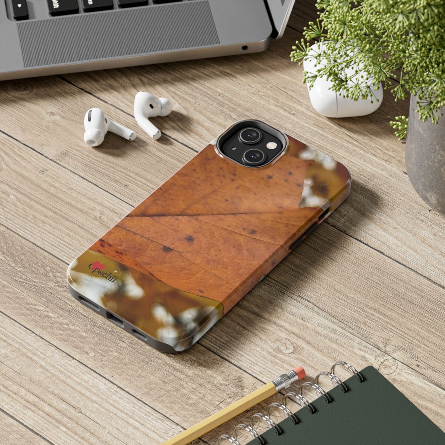 🍁 Leafprint Calm – Autumn Nature Case for iPhone & Samsung