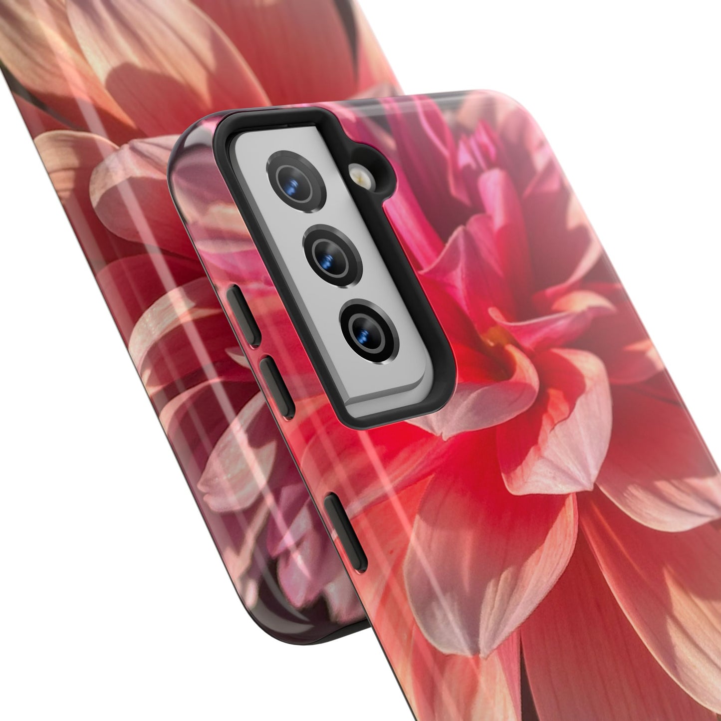 Flower Phone Case, Tough Phone Cases for Nature Lovers, Floral Phone Cover, Echinacea Floral Design, Gift for Plant Lovers