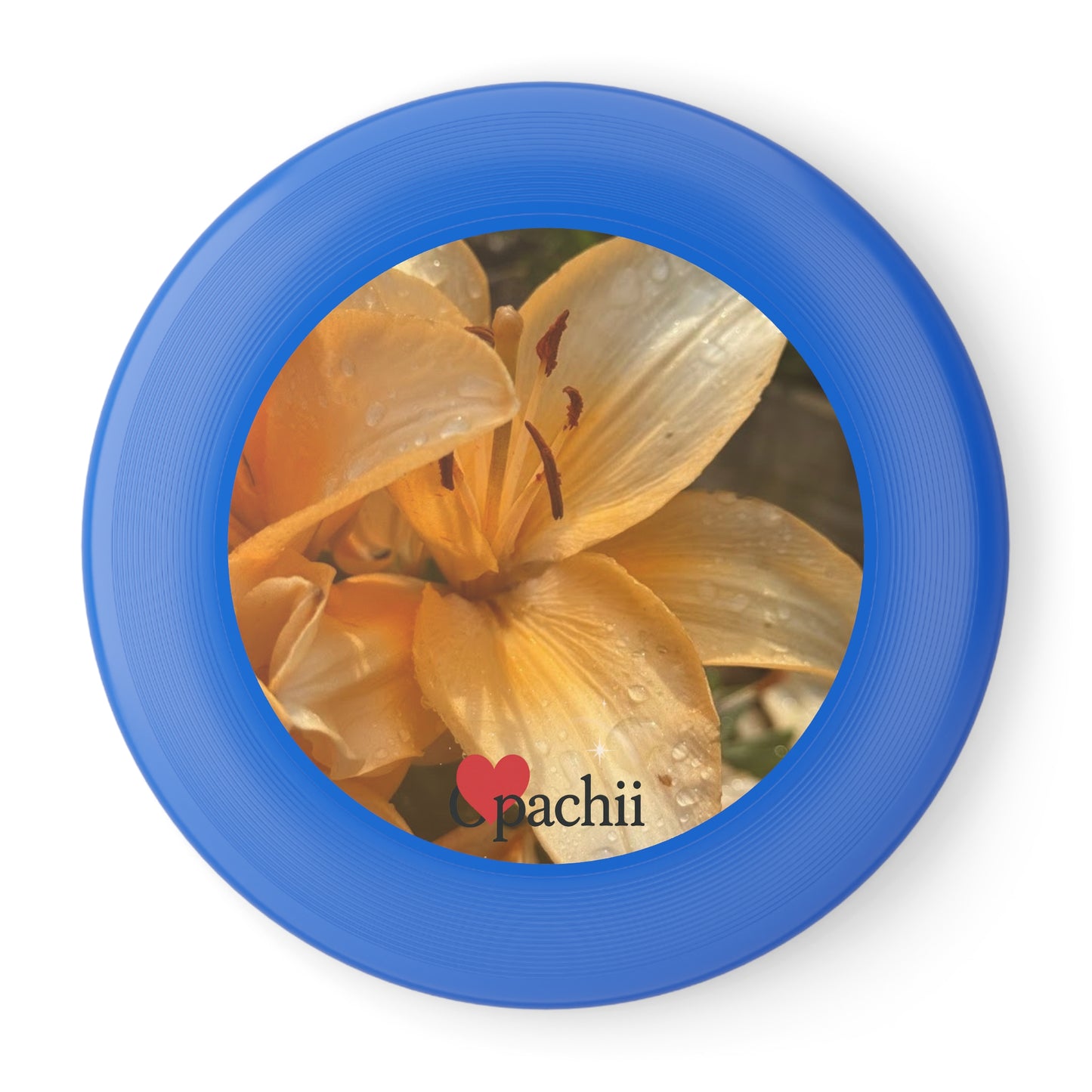 Floral Frisbee with Nature Design - Perfect for Outdoor Fun, Gifts for Friends, Summer Activities, Garden Parties, Recreational Play