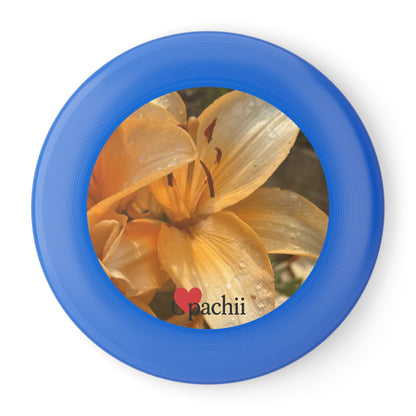 Floral Frisbee with Nature Design - Perfect for Outdoor Fun, Gifts for Friends, Summer Activities, Garden Parties, Recreational Play