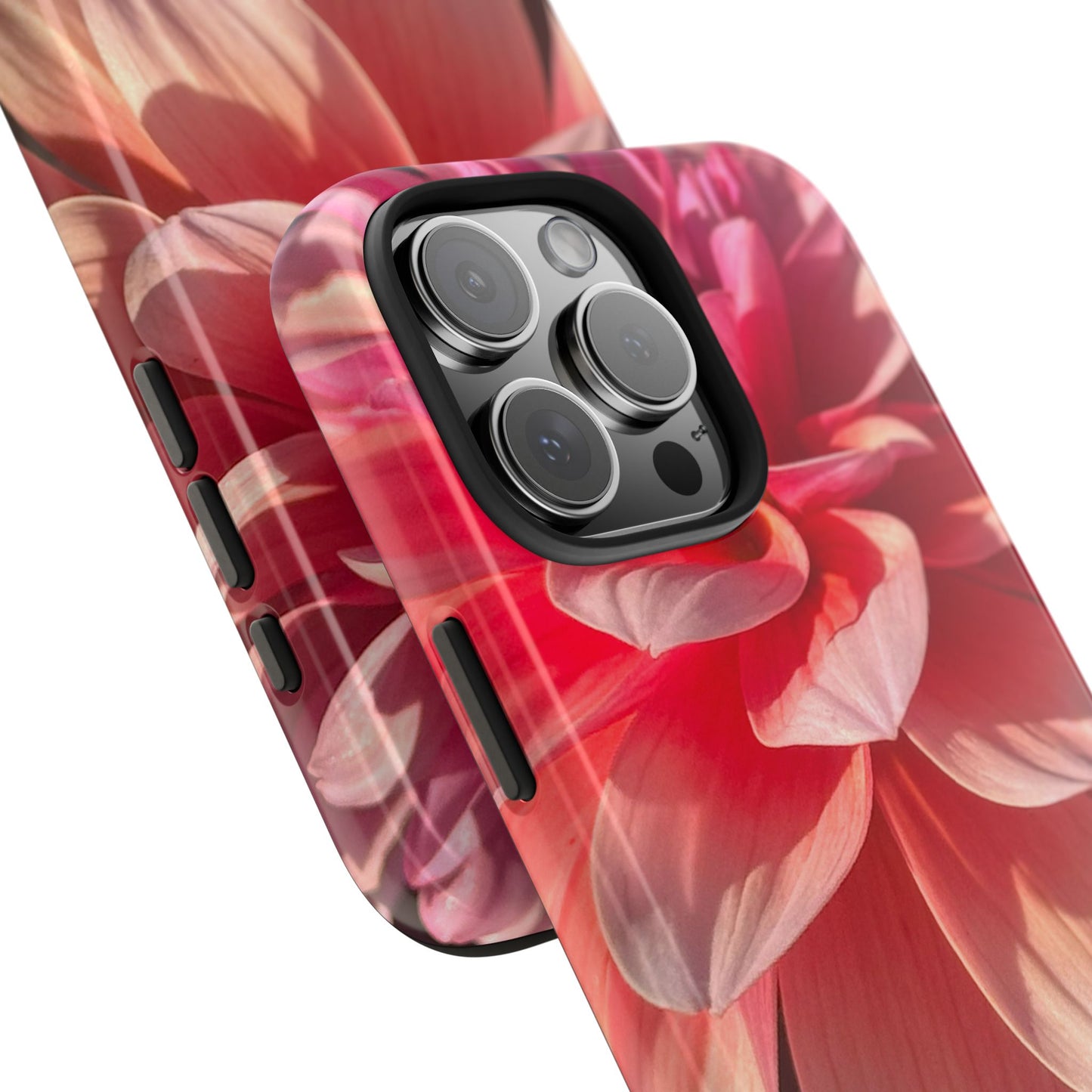 Flower Phone Case, Tough Phone Cases for Nature Lovers, Floral Phone Cover, Echinacea Floral Design, Gift for Plant Lovers