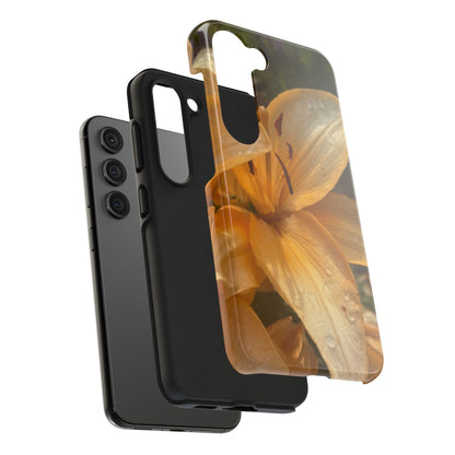 Flower Phone Case, Tough Phone Cases for Nature Lovers, Floral Phone Cover, Echinacea Floral Design, Gift for Plant Lovers