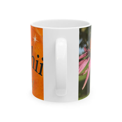 Vibrant Floral Ceramic Mug - Perfect for Coffee Lovers, Garden Enthusiasts, Spring Decor, Gifts, Home and Office