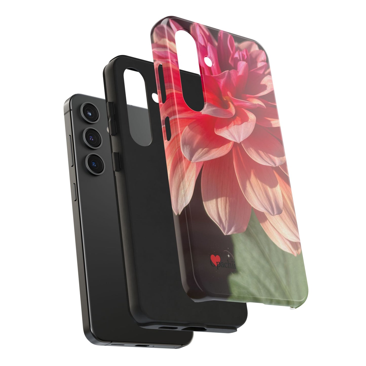 Flower Phone Case, Tough Phone Cases for Nature Lovers, Floral Phone Cover, Echinacea Floral Design, Gift for Plant Lovers