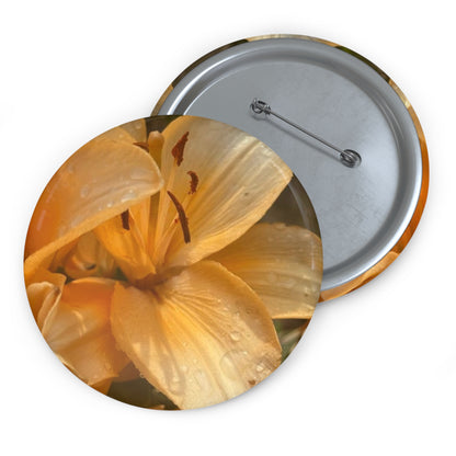 Floral Pin Buttons, Personalized Accessories, Cute Gifts, Fun Party Favors, Floral Art Pins, Unique Collectibles