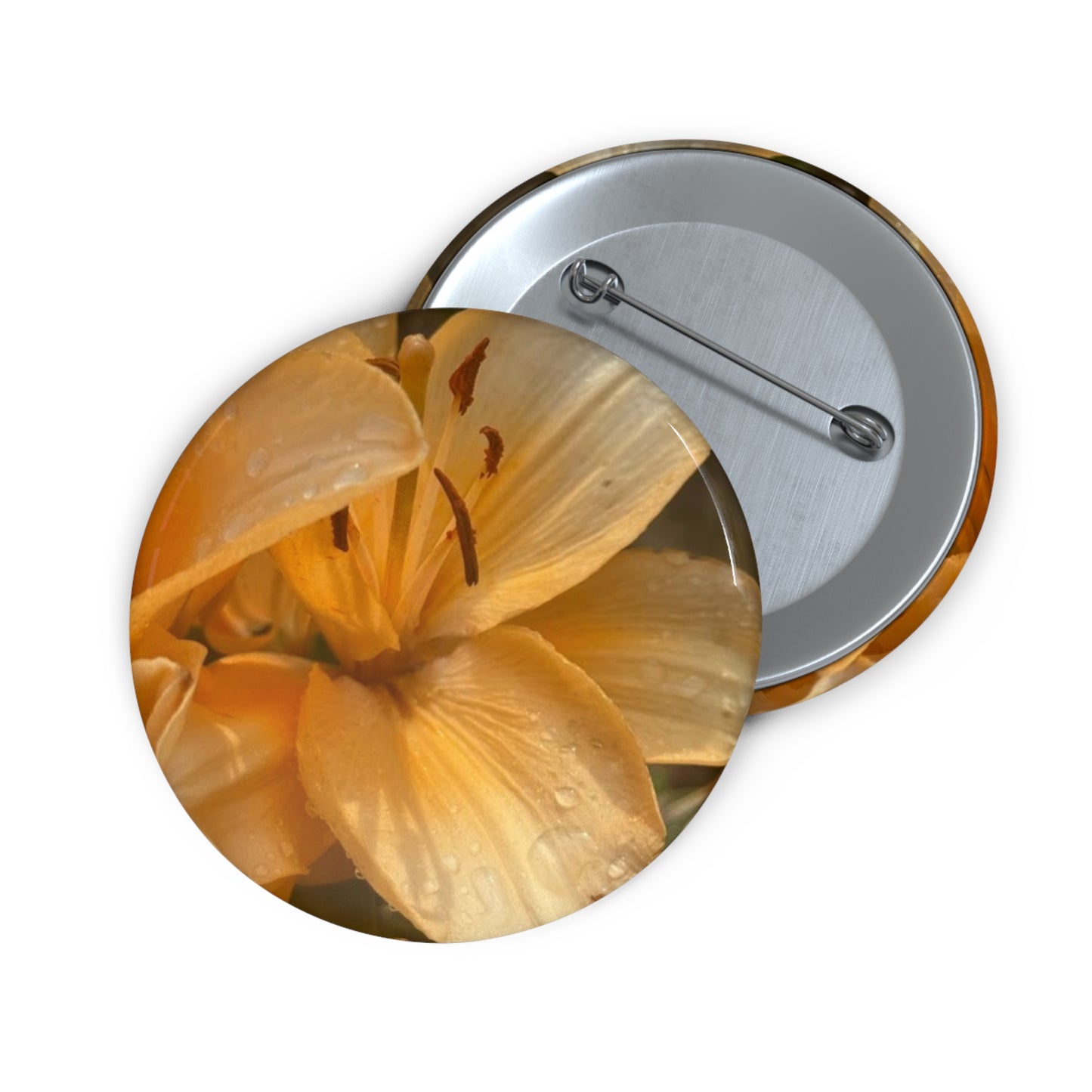 Floral Pin Buttons, Personalized Accessories, Cute Gifts, Fun Party Favors, Floral Art Pins, Unique Collectibles