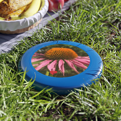 Floral Frisbee with Nature Design - Perfect for Outdoor Fun, Gifts for Friends, Summer Activities, Garden Parties, Recreational Play