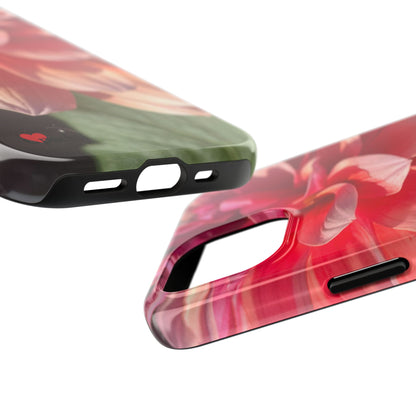 Flower Phone Case, Tough Phone Cases for Nature Lovers, Floral Phone Cover, Echinacea Floral Design, Gift for Plant Lovers