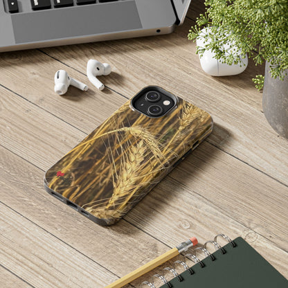 Flower Phone Case, Tough Phone Cases for Nature Lovers, Floral Phone Cover, Echinacea Floral Design, Gift for Plant Lovers