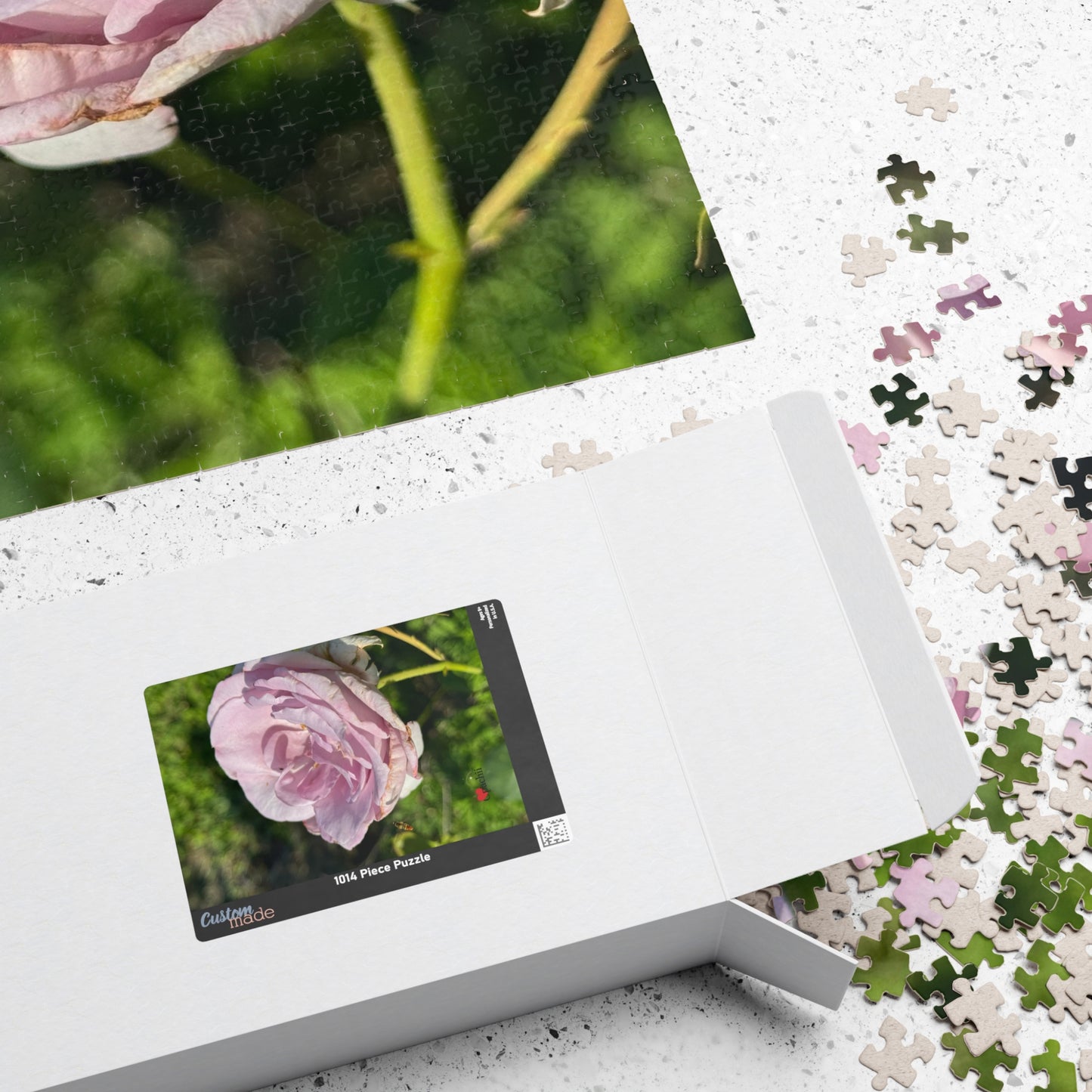 Rose Blossom Puzzle - Stunning Floral Artwork (110, 252, 520, 1014-piece)