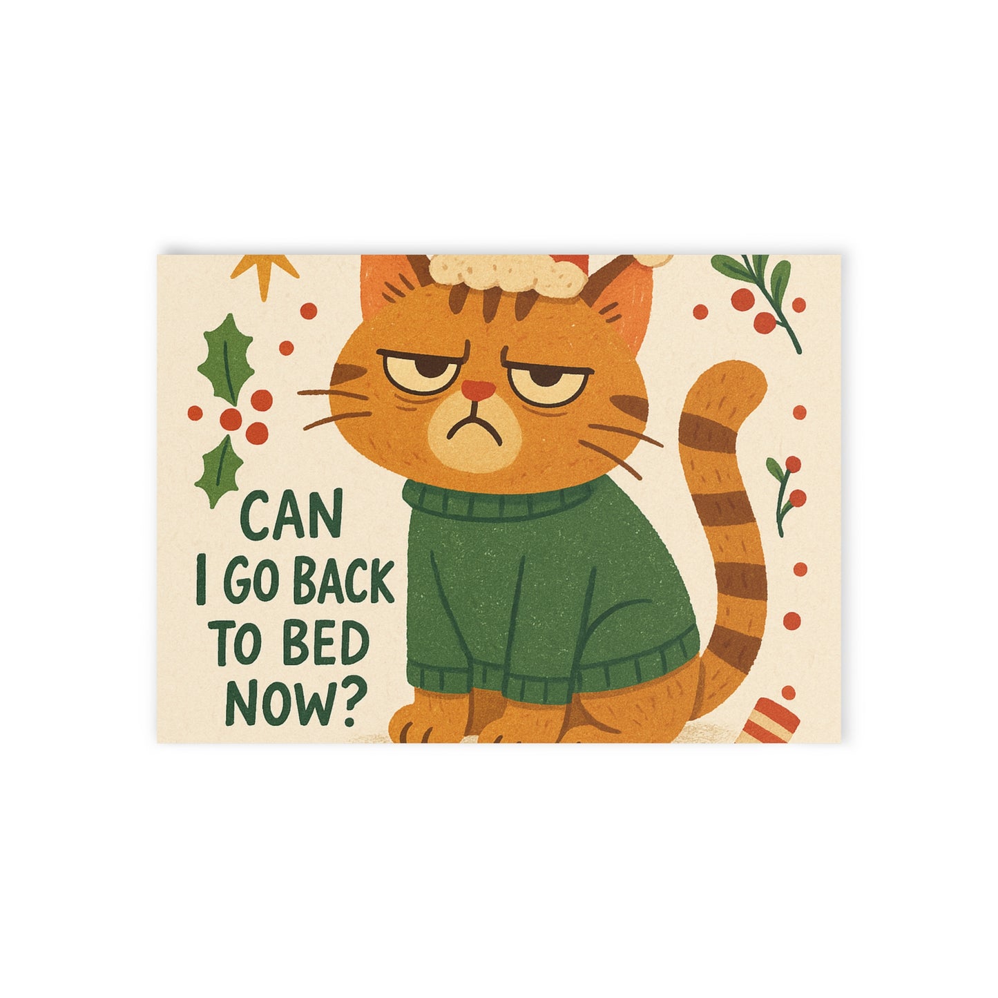 Holiday Cards: Not Today, Human