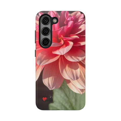 Flower Phone Case, Tough Phone Cases for Nature Lovers, Floral Phone Cover, Echinacea Floral Design, Gift for Plant Lovers