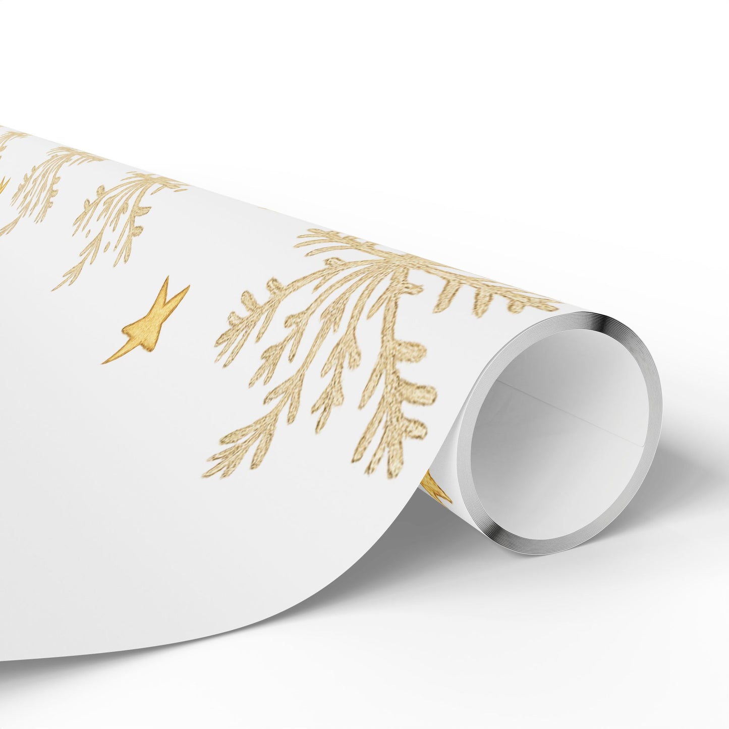 Elegant Snowflake Wrapping Paper - Perfect for Winter Celebrations