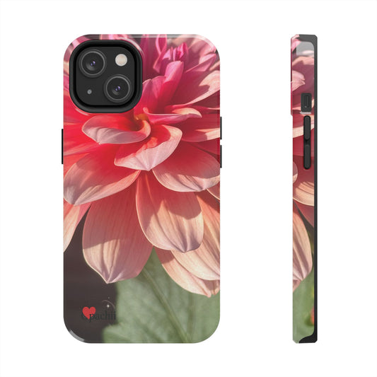 Flower Phone Case, Tough Phone Cases for Nature Lovers, Floral Phone Cover, Echinacea Floral Design, Gift for Plant Lovers