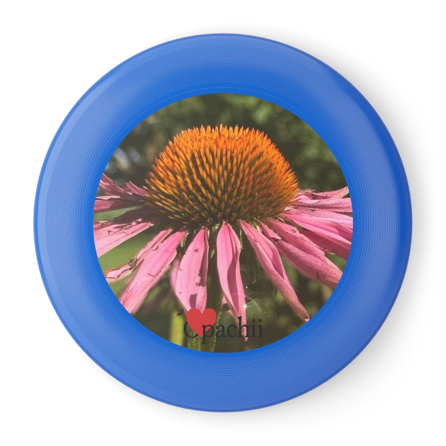 Floral Frisbee with Nature Design - Perfect for Outdoor Fun, Gifts for Friends, Summer Activities, Garden Parties, Recreational Play