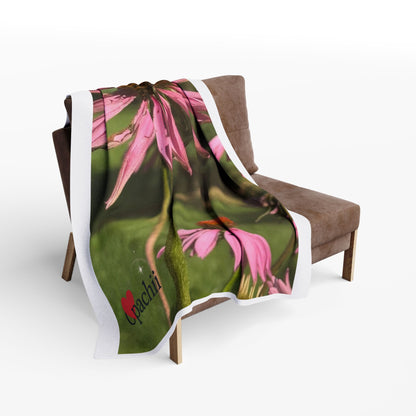 Vibrant Floral Arctic Fleece Blanket | Cozy Throw, Home Decor, Gift for Her, Picnic Blanket, Nature Lover's Accessory