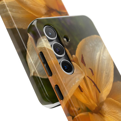 Flower Phone Case, Tough Phone Cases for Nature Lovers, Floral Phone Cover, Echinacea Floral Design, Gift for Plant Lovers