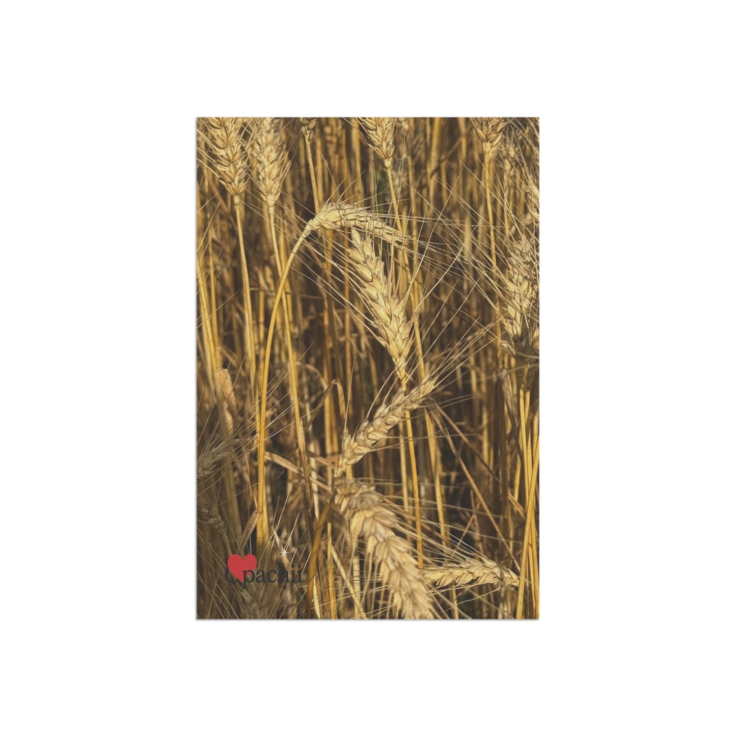 Rustic Garden Banner, Wheat Field Decor, Outdoor Home Decoration, Farmhouse Style, Seasonal Garden Sign