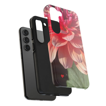 Flower Phone Case, Tough Phone Cases for Nature Lovers, Floral Phone Cover, Echinacea Floral Design, Gift for Plant Lovers