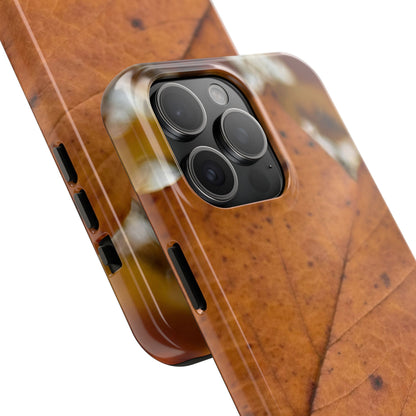 🍁 Leafprint Calm – Autumn Nature Case for iPhone & Samsung