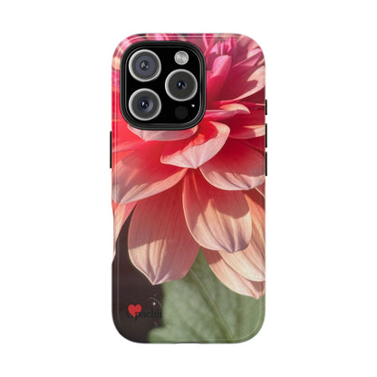 Flower Phone Case, Tough Phone Cases for Nature Lovers, Floral Phone Cover, Echinacea Floral Design, Gift for Plant Lovers