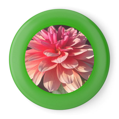 Floral Frisbee with Nature Design - Perfect for Outdoor Fun, Gifts for Friends, Summer Activities, Garden Parties, Recreational Play