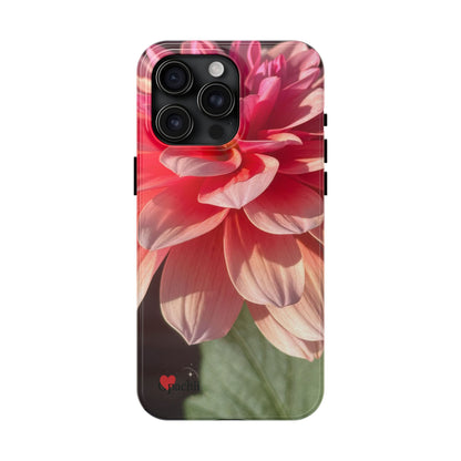 Flower Phone Case, Tough Phone Cases for Nature Lovers, Floral Phone Cover, Echinacea Floral Design, Gift for Plant Lovers