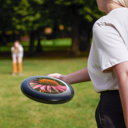 Floral Frisbee with Nature Design - Perfect for Outdoor Fun, Gifts for Friends, Summer Activities, Garden Parties, Recreational Play