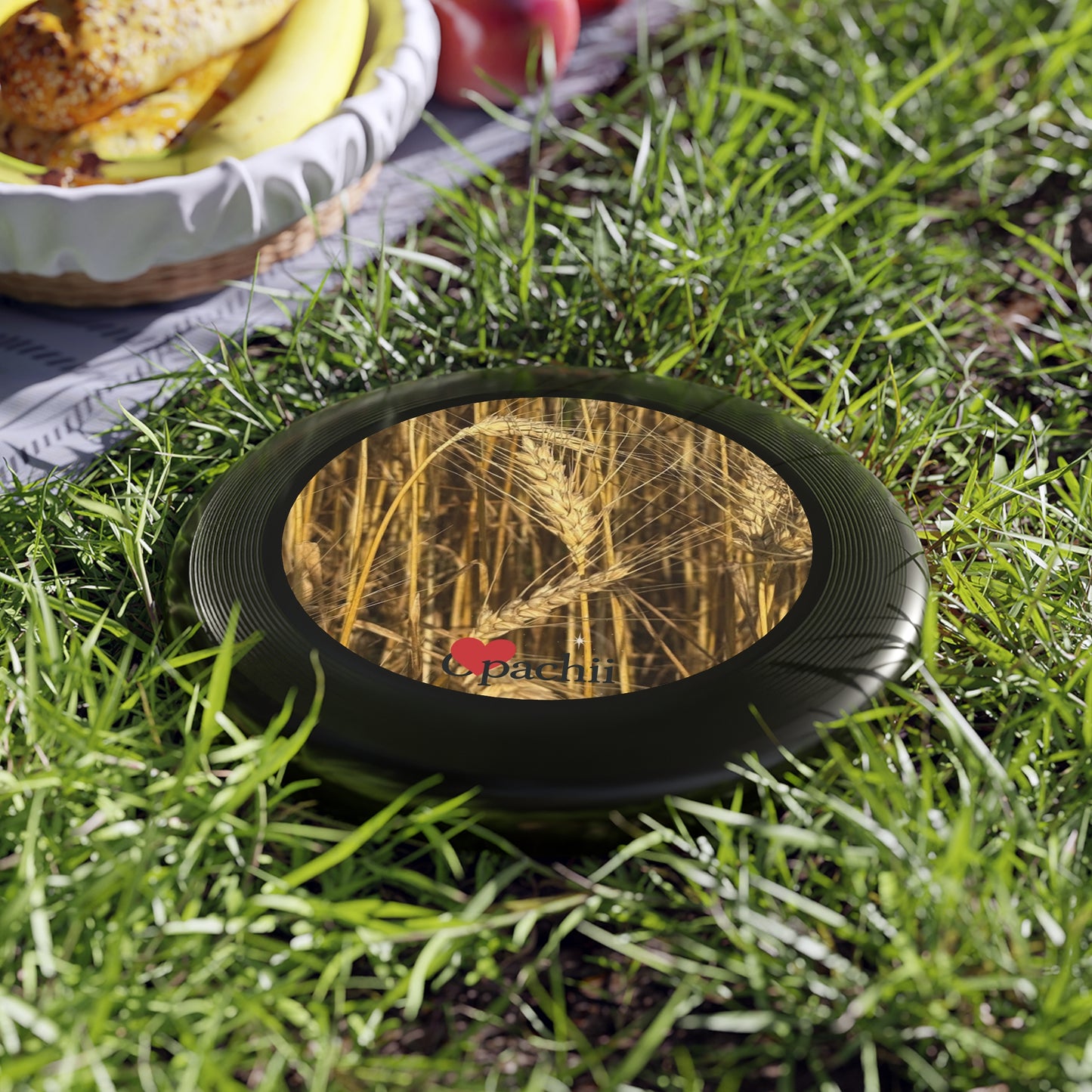 Floral Frisbee with Nature Design - Perfect for Outdoor Fun, Gifts for Friends, Summer Activities, Garden Parties, Recreational Play