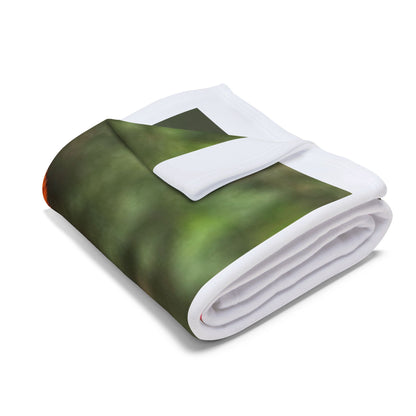 Vibrant Floral Arctic Fleece Blanket | Cozy Throw, Home Decor, Gift for Her, Picnic Blanket, Nature Lover's Accessory