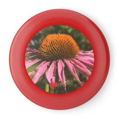 Floral Frisbee with Nature Design - Perfect for Outdoor Fun, Gifts for Friends, Summer Activities, Garden Parties, Recreational Play
