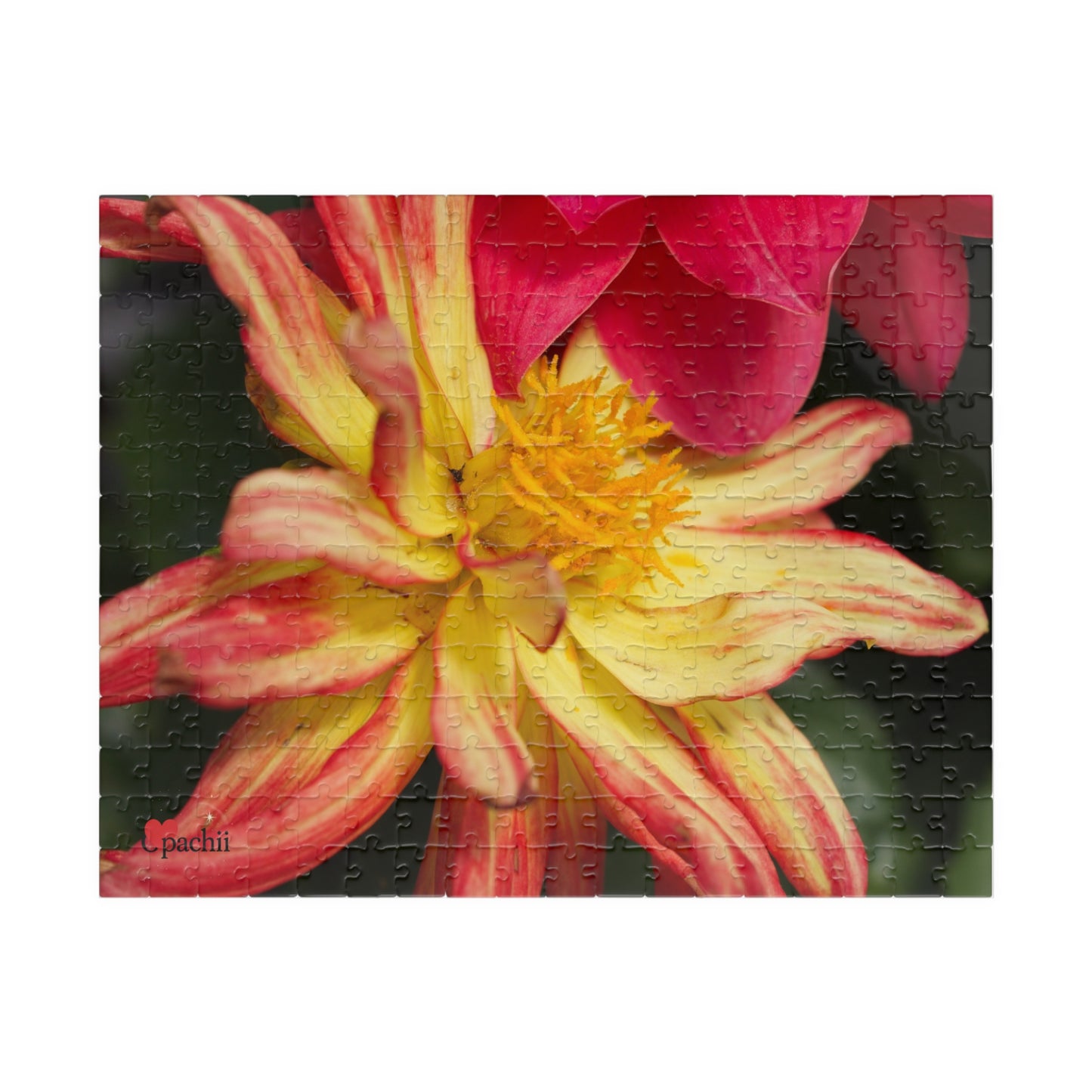 Floral Themed Puzzle - Jigsaw for Relaxation and Fun